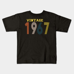 1967 year, vintage, retro Kids T-Shirt